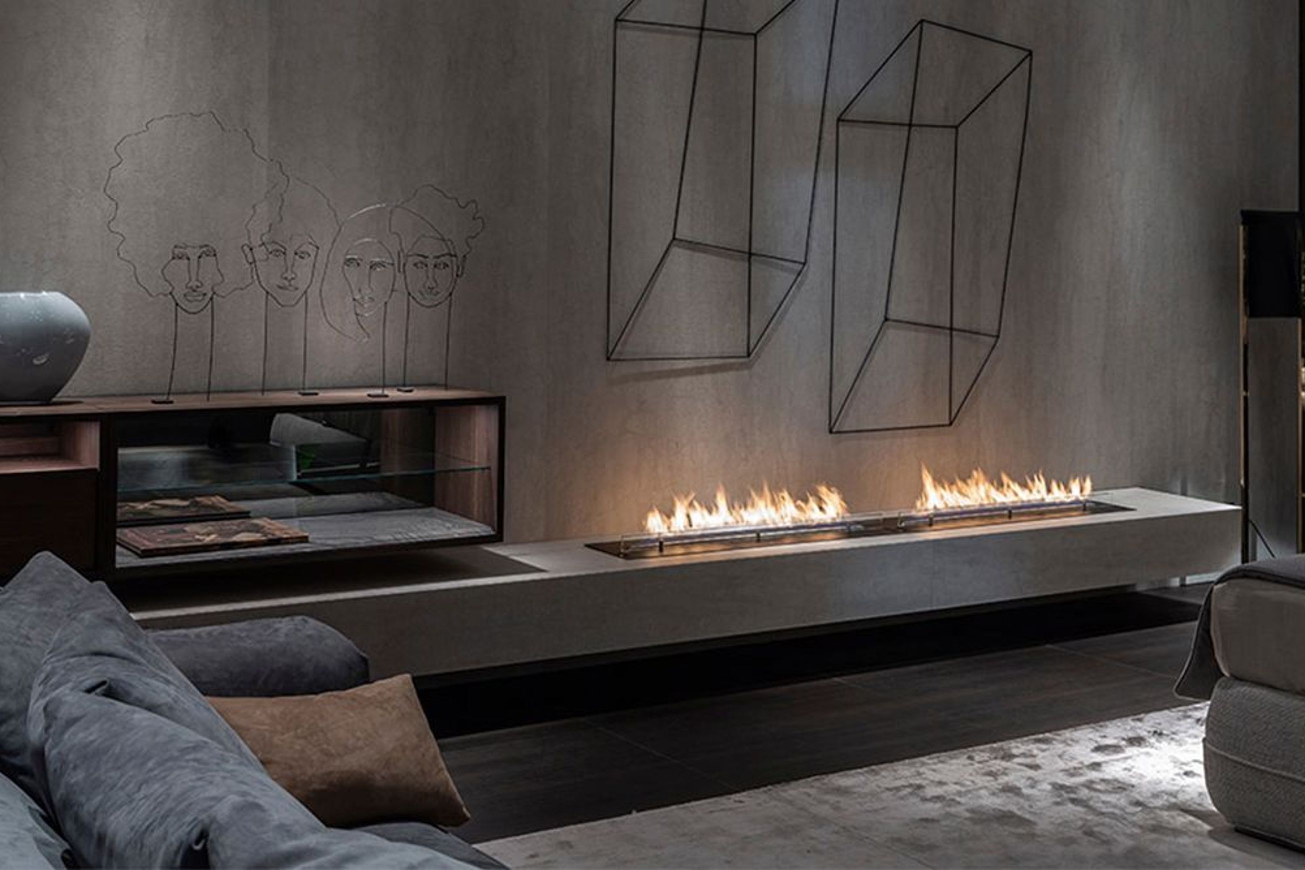 Planika Valentino F Gas Fireplace