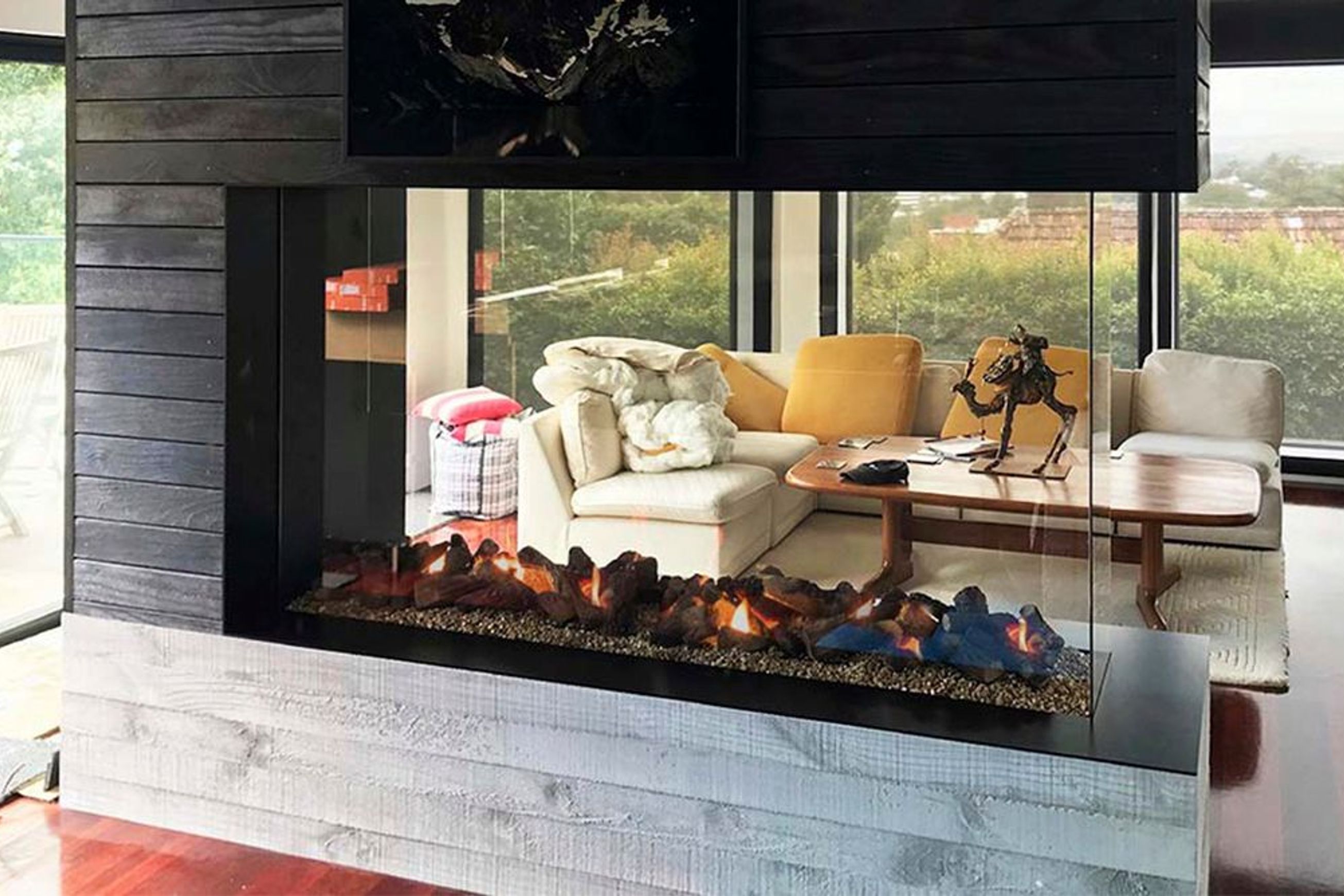 View Indoor Fireplace