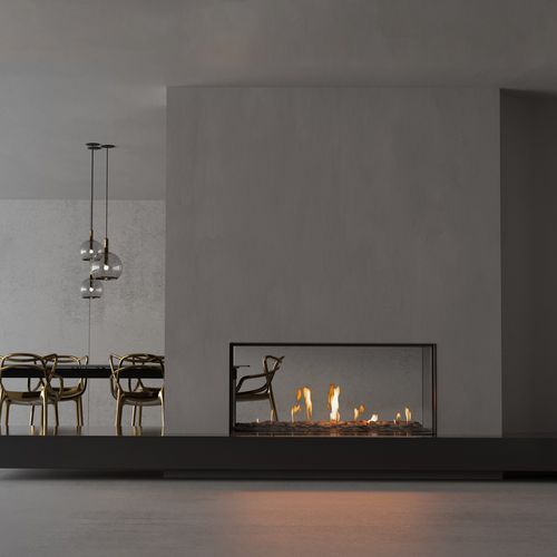MODE KS1460 Double Sided Gas Fireplace