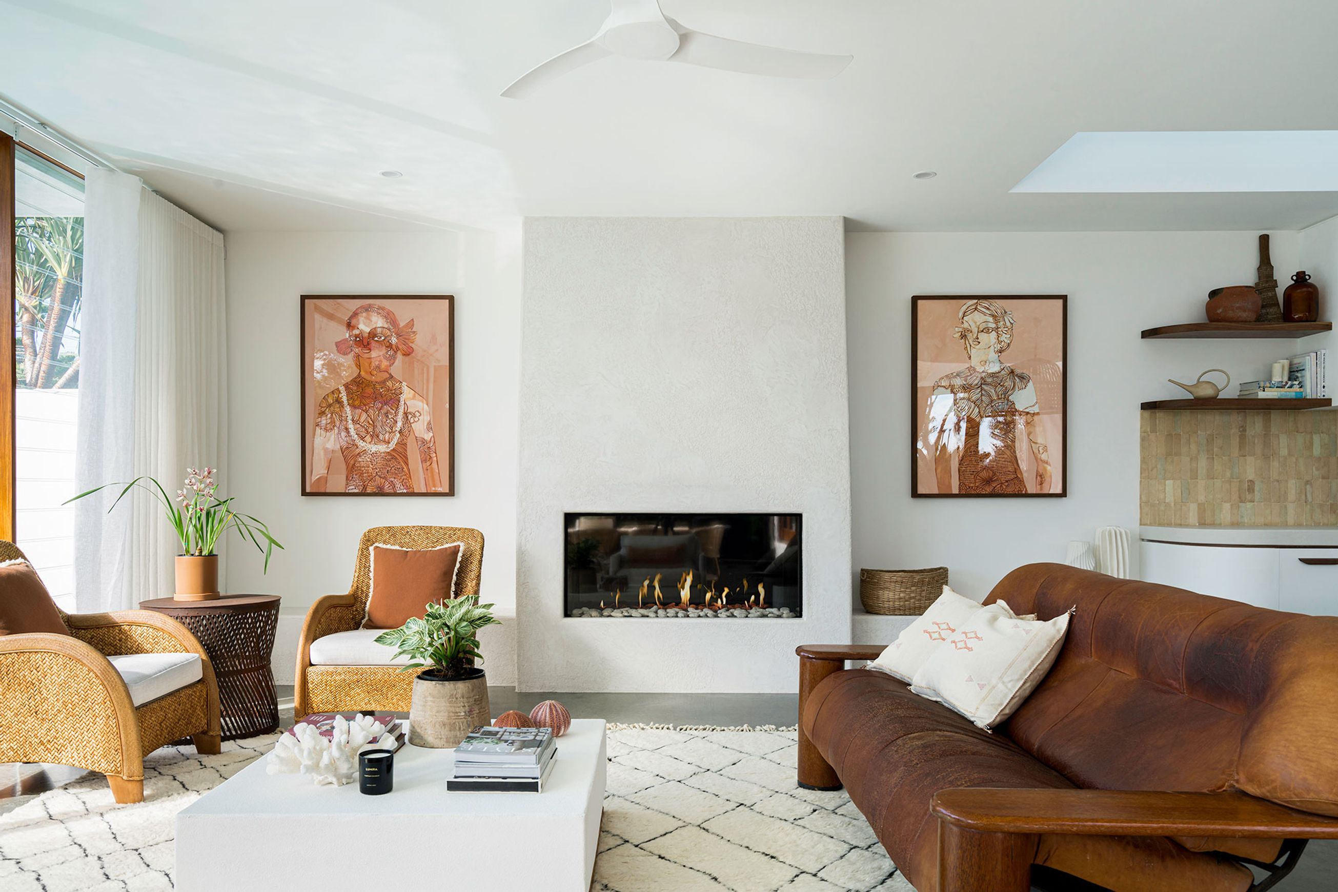 MODE KS1460 Double Sided Gas Fireplace