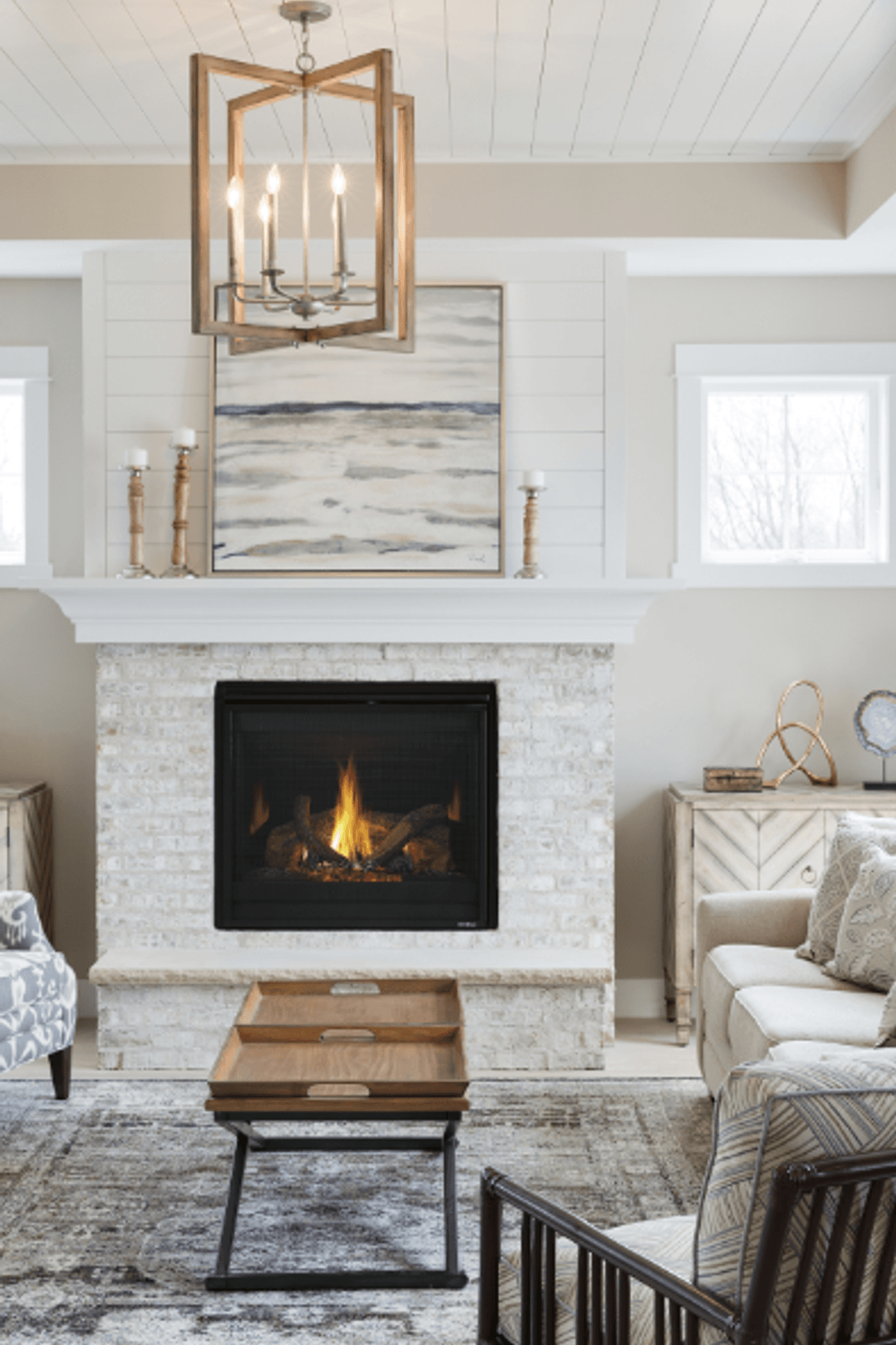 5X | Gas Fireplace