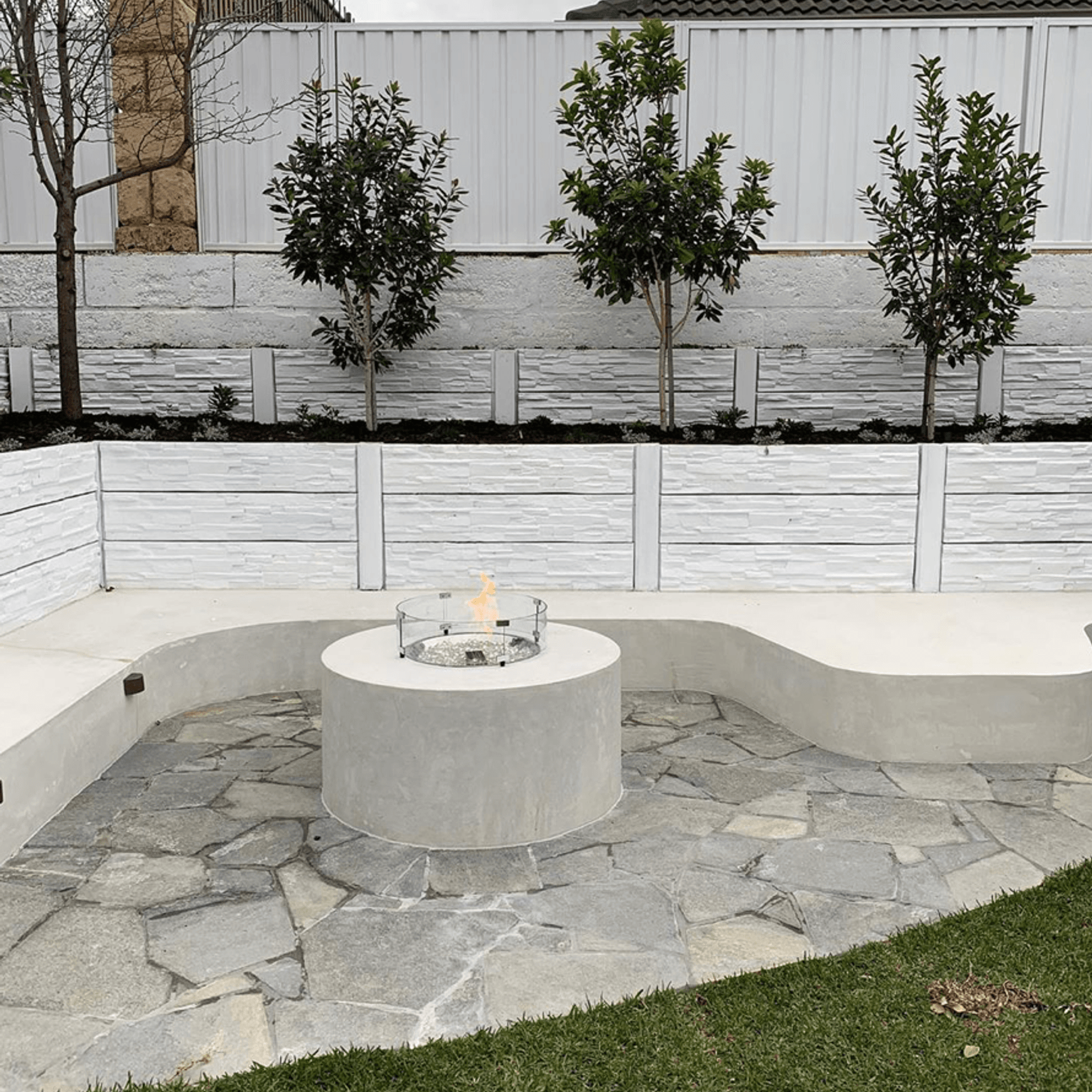Custom Gas Fire Pits