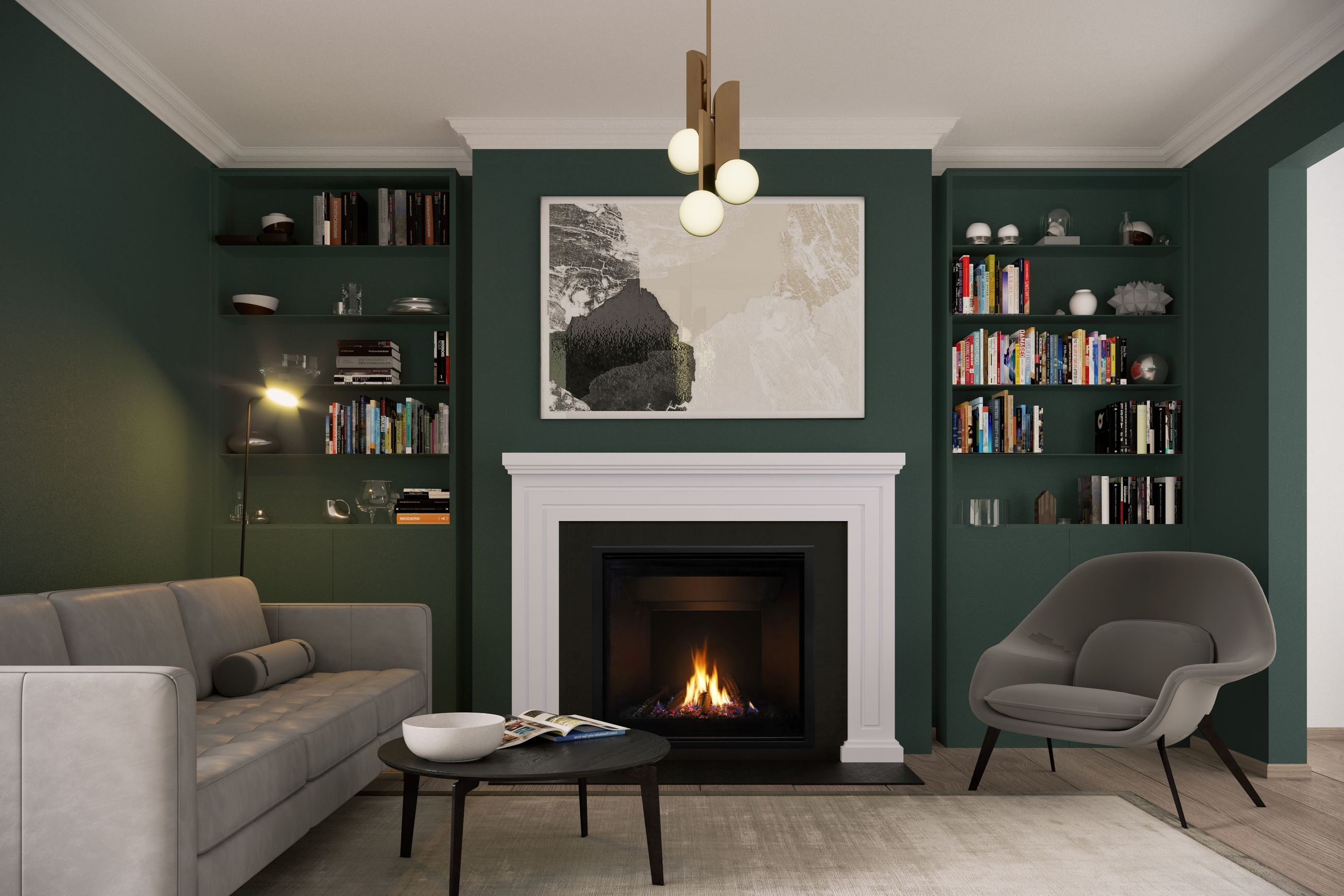 Escea DF990 High Output Gas Fireplace