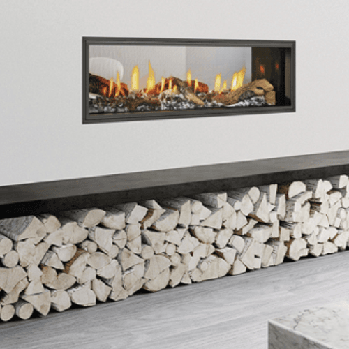 Mezzo Series Double Sided | Gas Fireplace