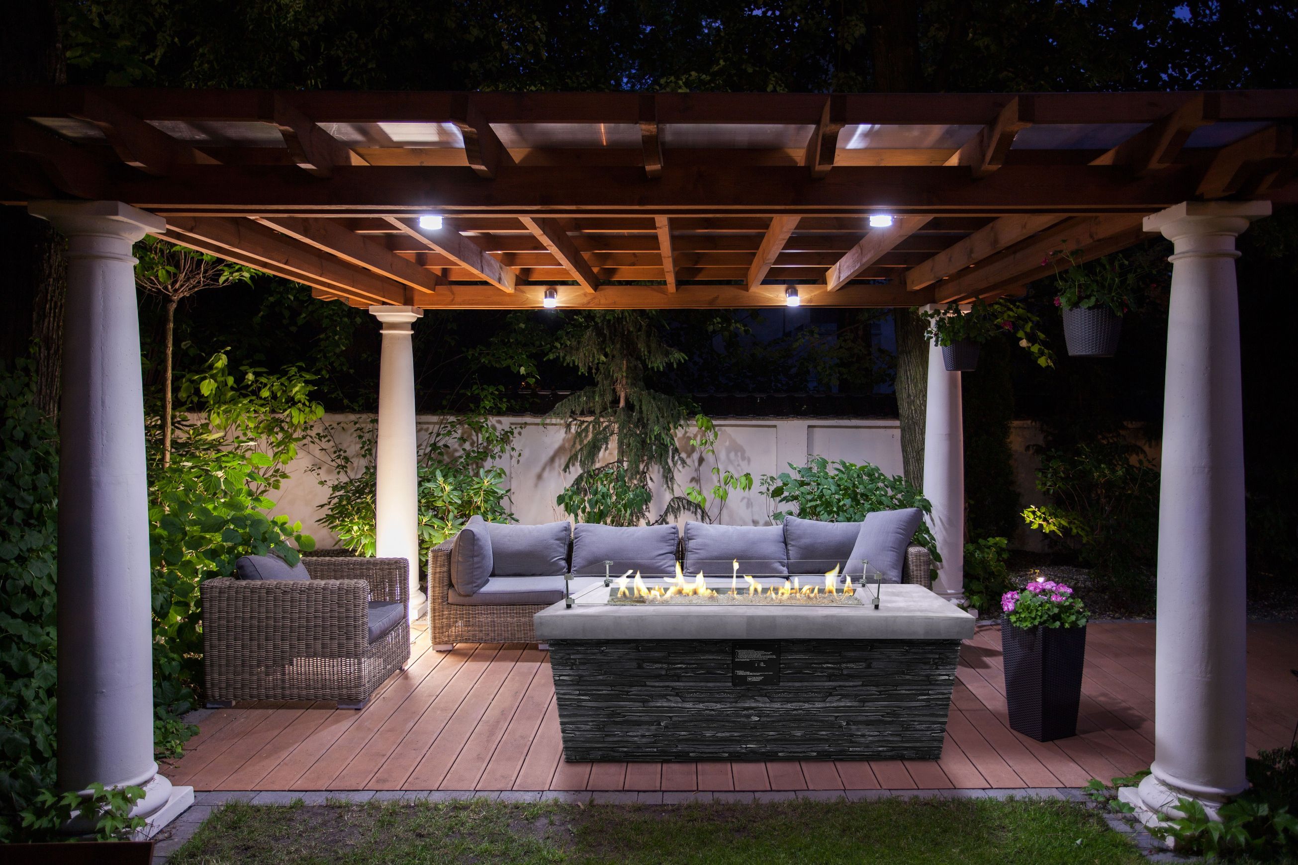 Patio Horizon - Island | Gas Fireplace