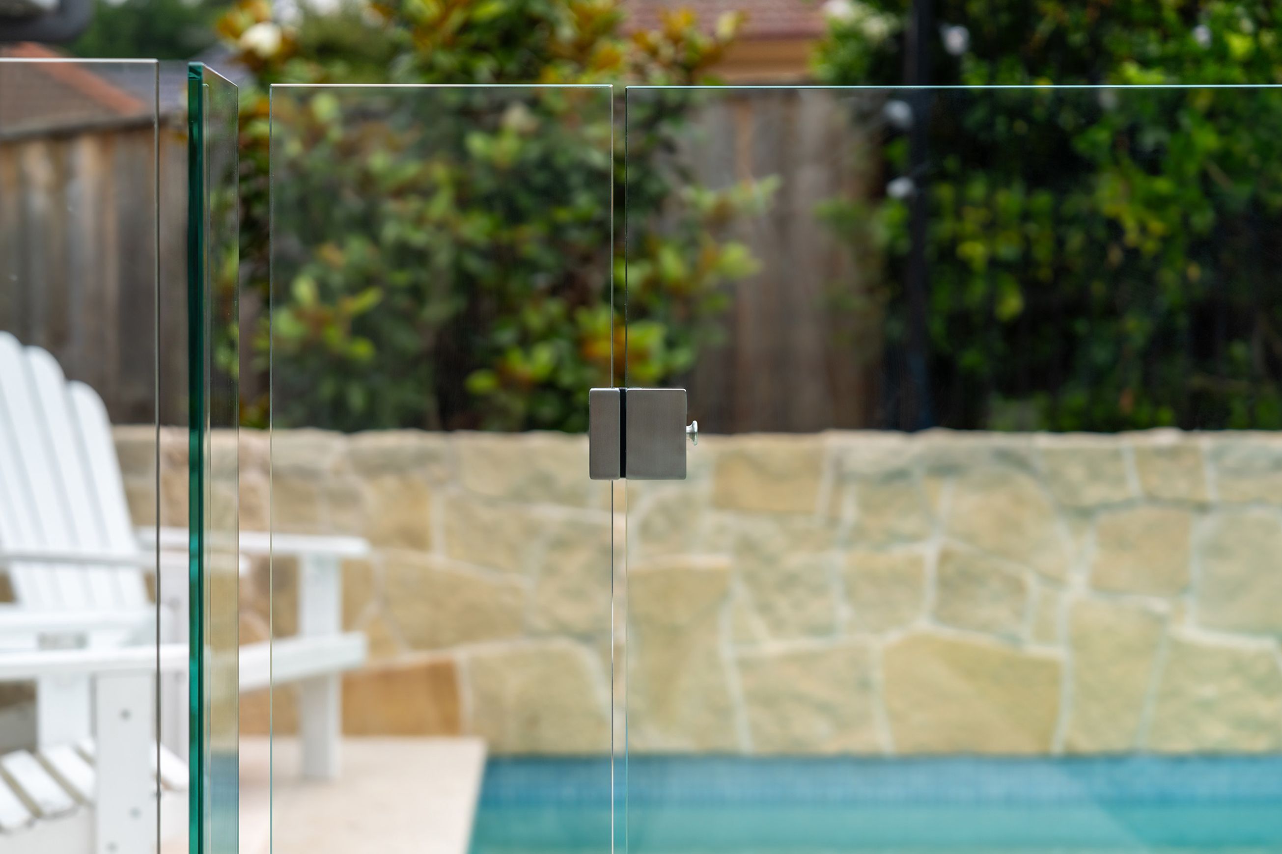 Edgetec® Atlantic and Luxe Latch Glass Pool Gate System