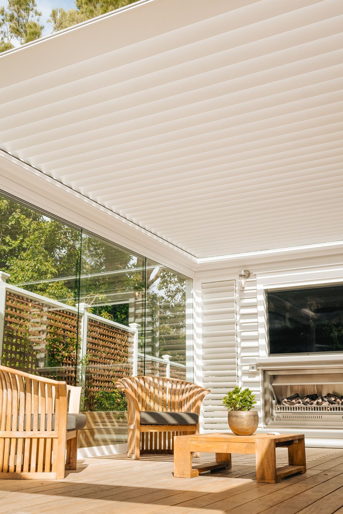 SunFold® Louvre Roof