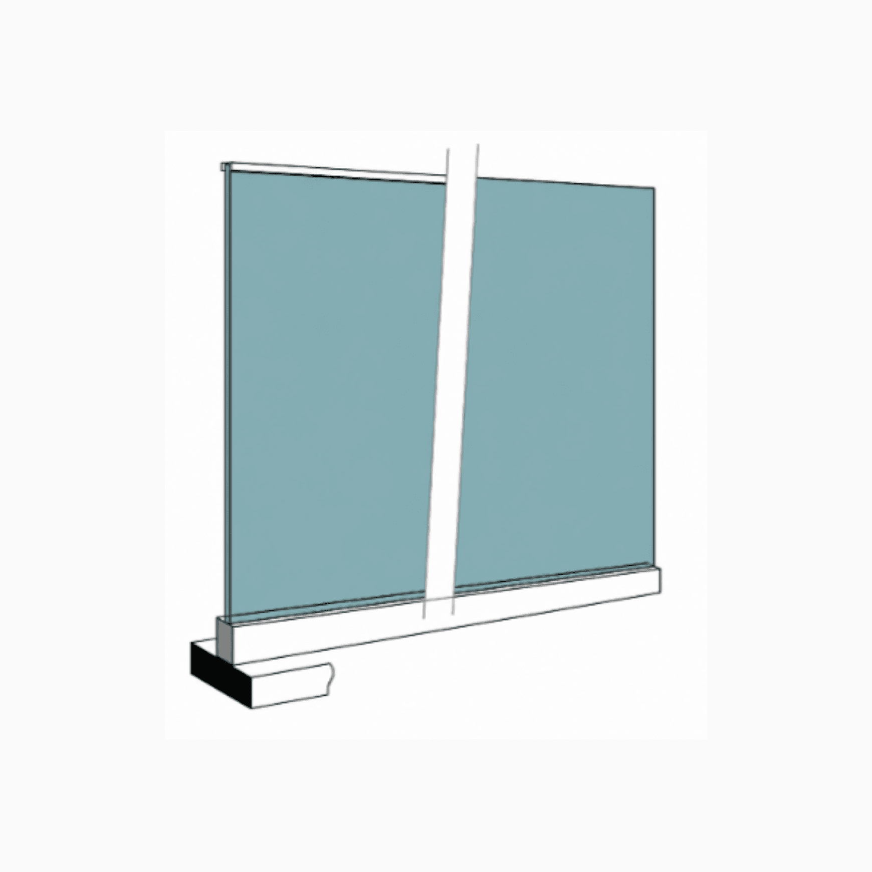 Skyrail CG-T Top Mount Series | Glass Balustrades