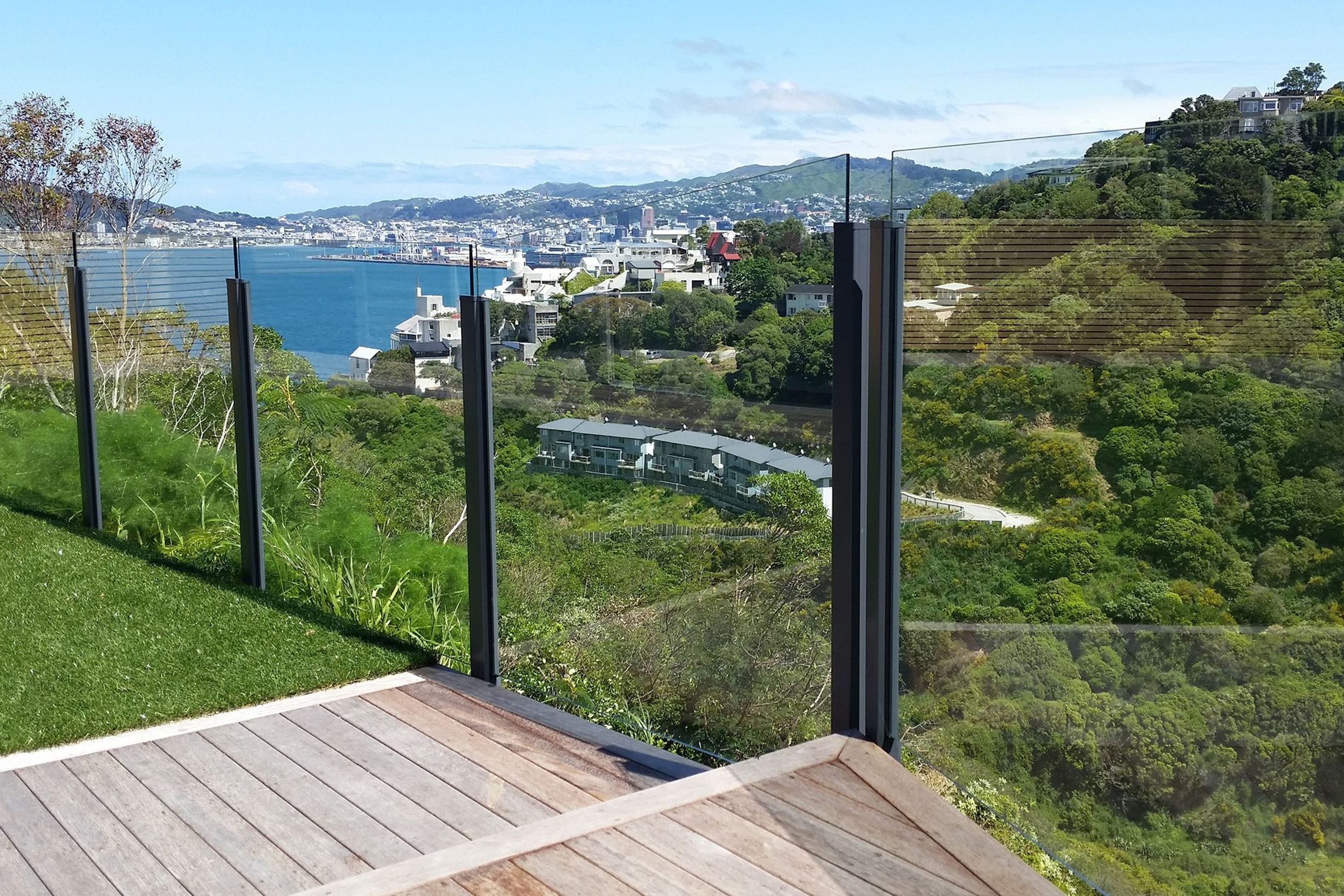 Surreal Semi-Frameless Glass Balustrades