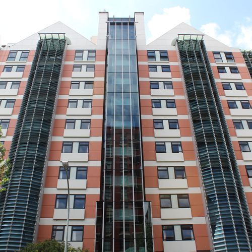 PW800 2 Sided flush glazed horizontally