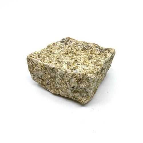 Hand Cut Gold Granite Cobble