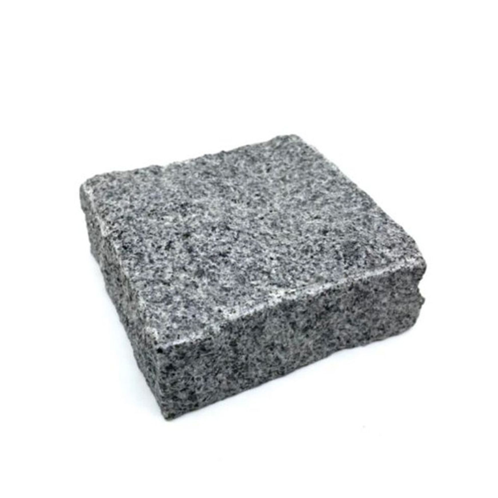 Hand Cut Grey Granite Cobble