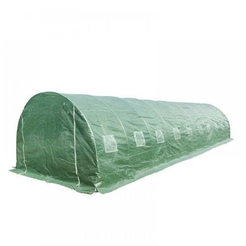 Strong Tunnel Greenhouse Galvanised Frame | 6m
