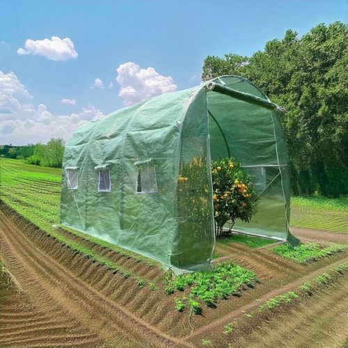 Strong Tunnel Greenhouse Galvanised Frame | 3m