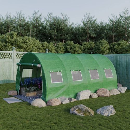 Strong Tunnel Greenhouse Galvanised Frame | 4.5m