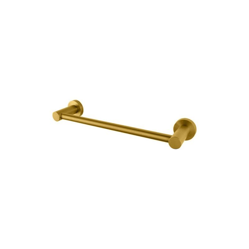 Lucid Pin Hand Towel Rail Brushed Brass