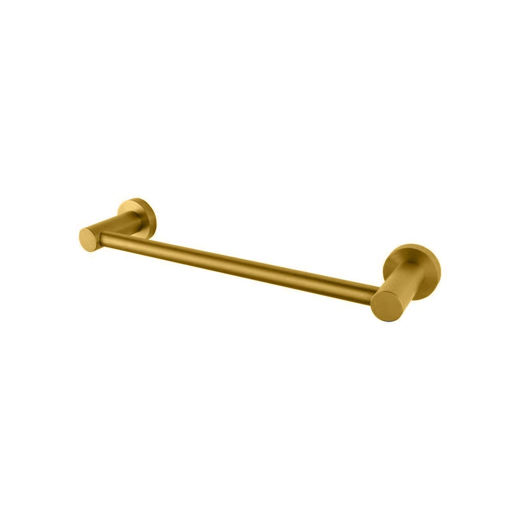 Lucid Pin Hand Towel Rail Brushed Brass