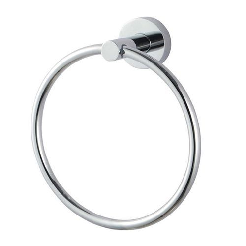 Lucid Pin Hand Towel Ring Chrome