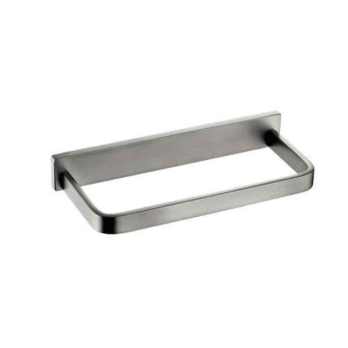 Cubic Hand Towel Holder 205mm Brushed Nickel