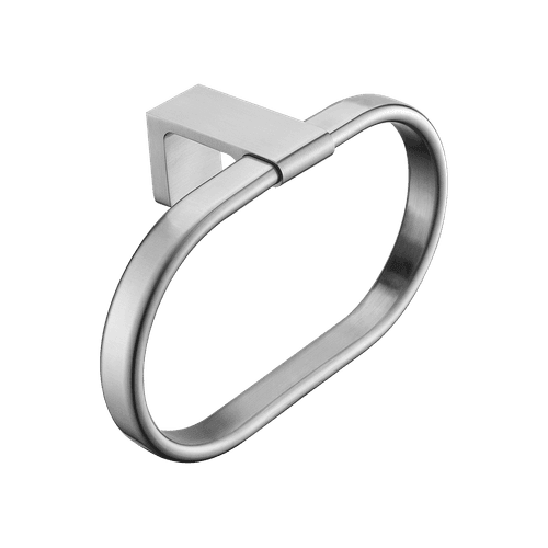 Abode Towel Ring Brushed Nickel
