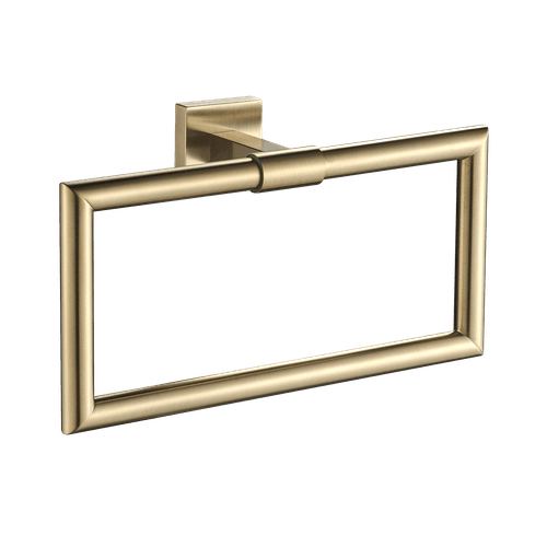 Butler Towel Ring Brushed Gold