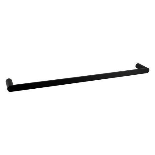 Rushy Single Towel Rail 600mm Matte Black