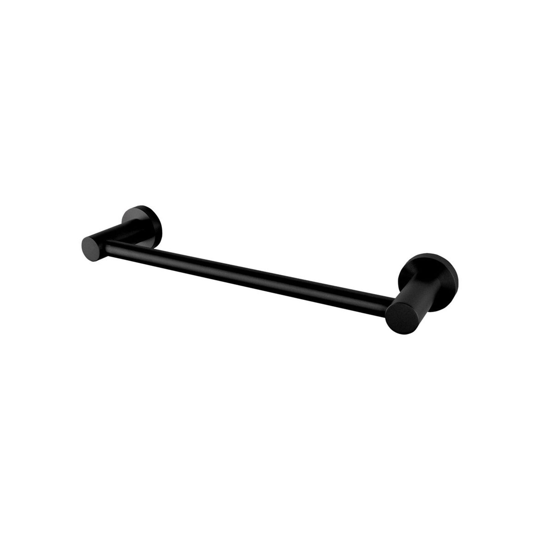 Lucid Pin Hand Towel Rail Matte Black