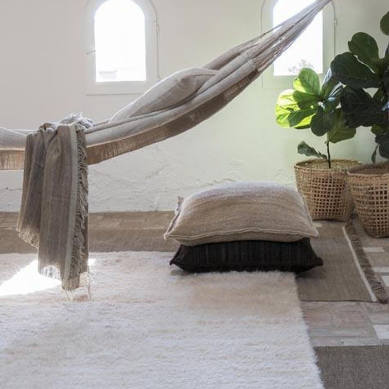 Wellbeing Rug | Hammock | Cushion by Nanimarquina
