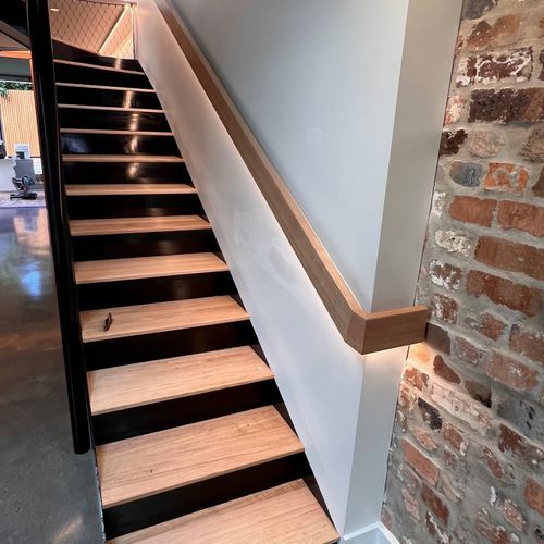 Rectangular Timber Handrail