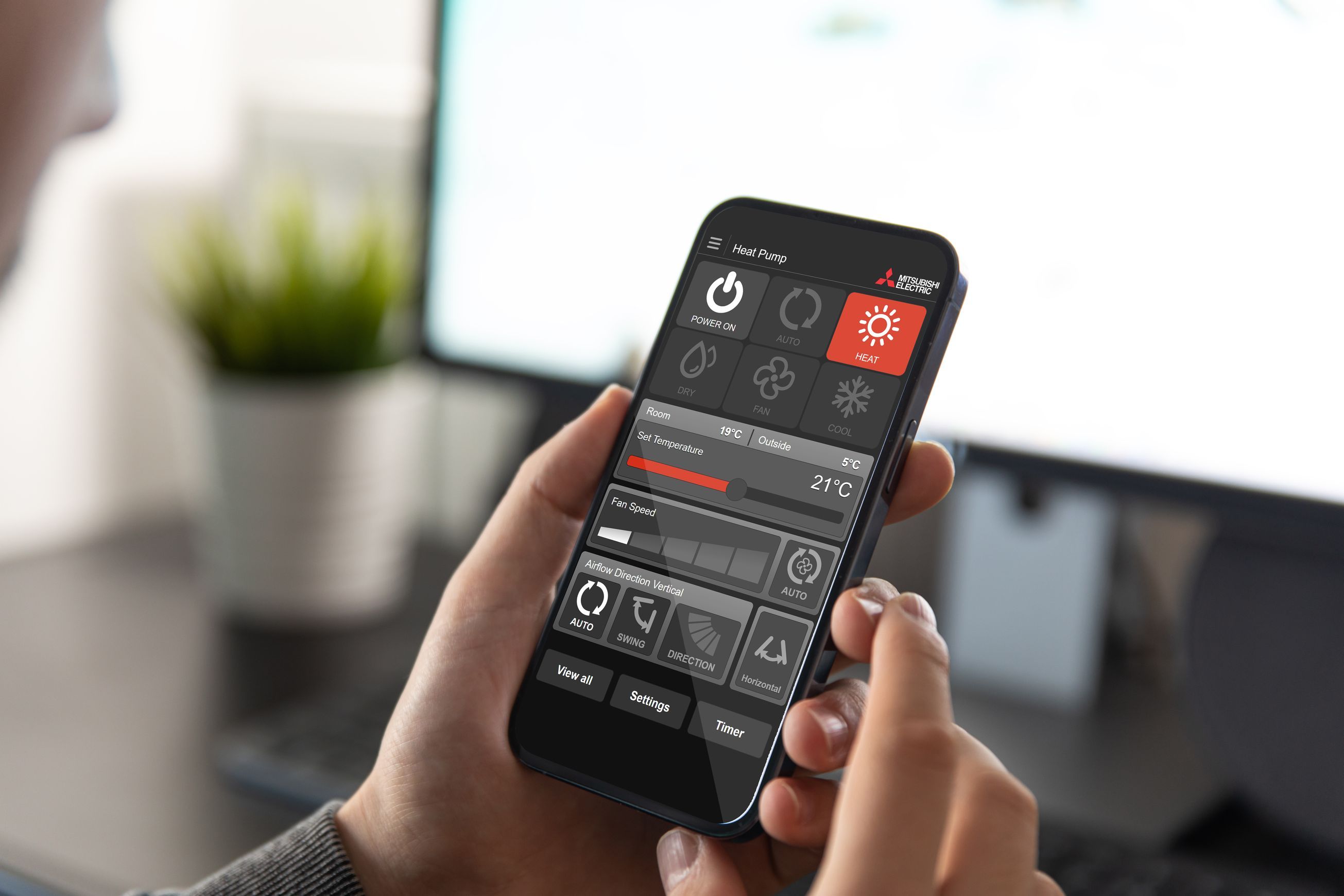 Mitsubishi Electric Wi-Fi Heat Pump Control