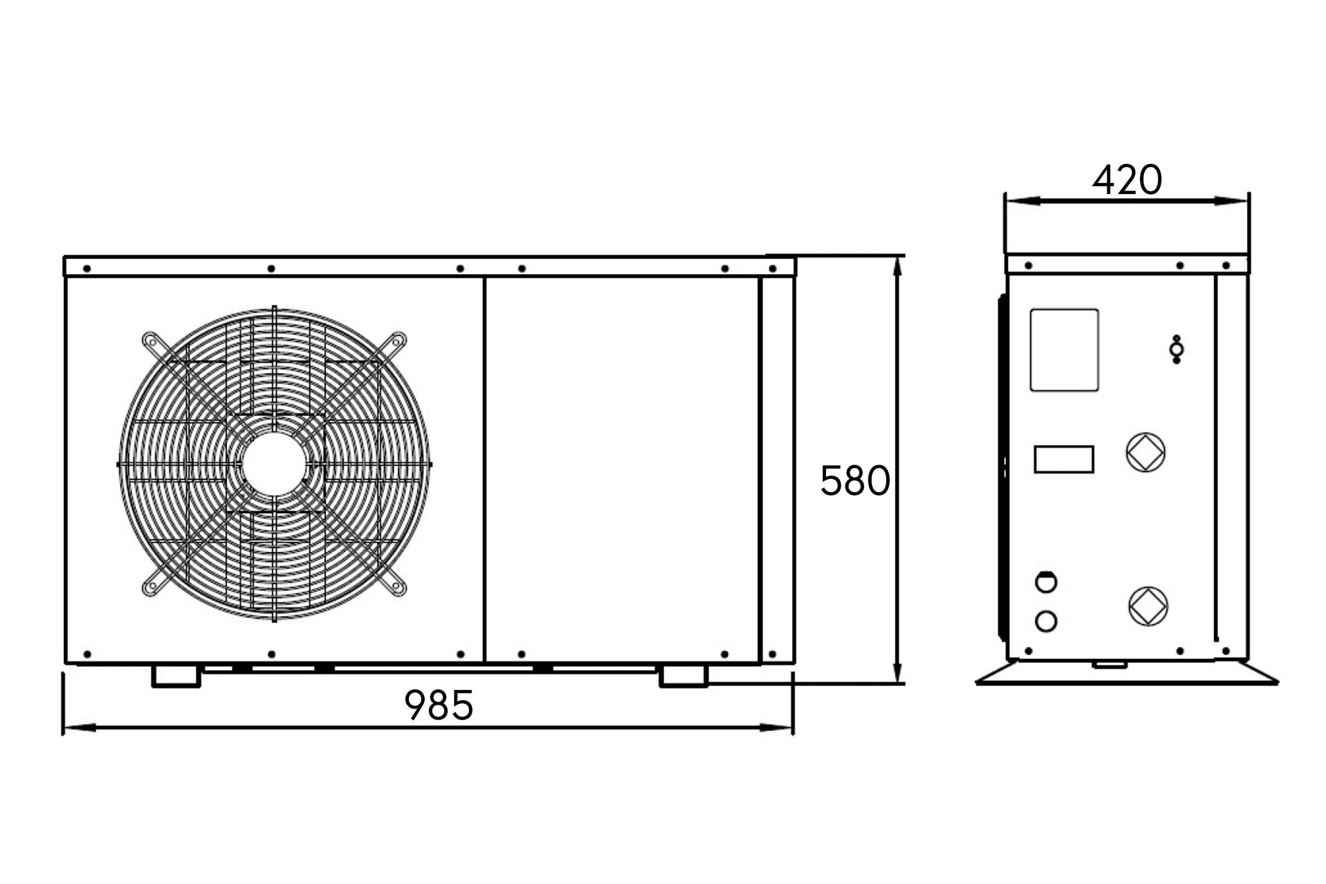 Ritter R290 High Temperature Direct Hot Water Heat Pump