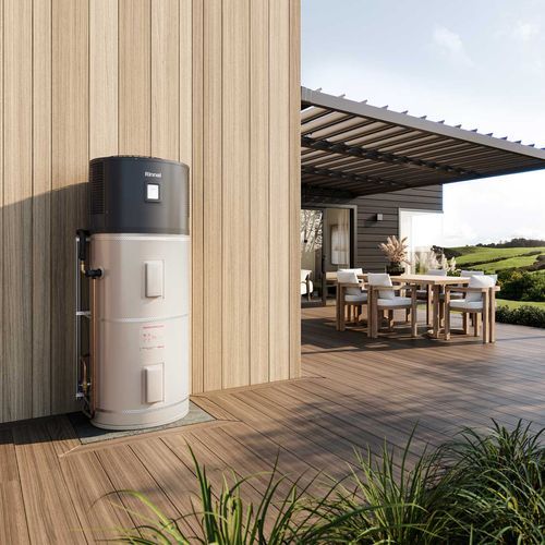 Rinnai HydraHeat™ Integrated Hot Water Heat Pump