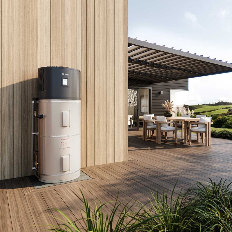 Rinnai HydraHeat™ Integrated Hot Water Heat Pump