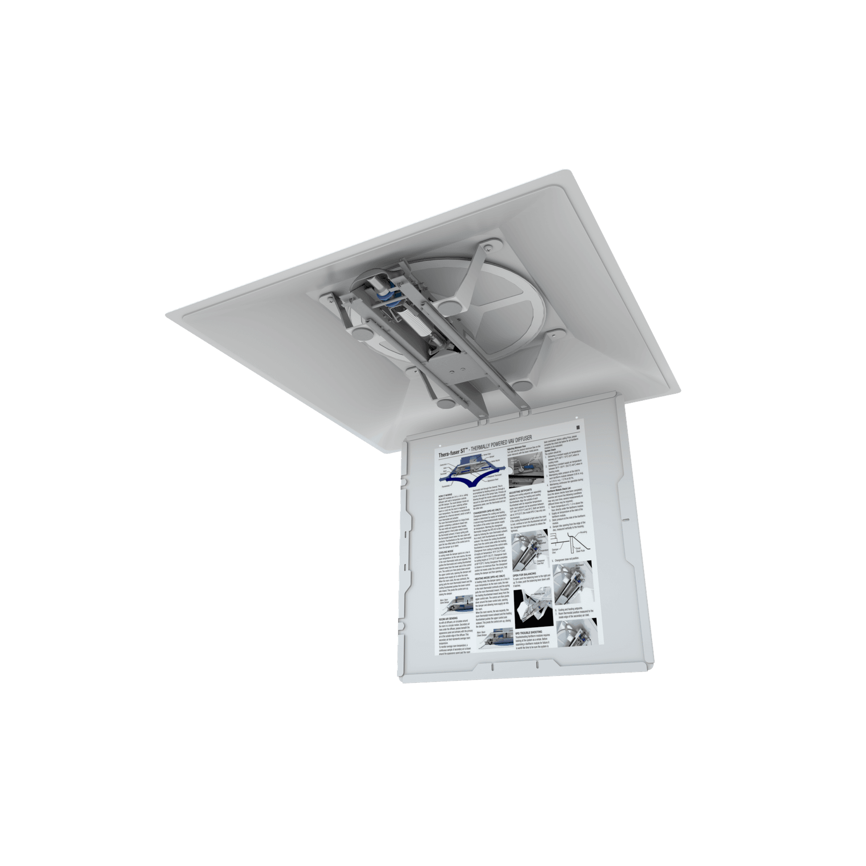 Mechanical Thermal VAV Diffuser