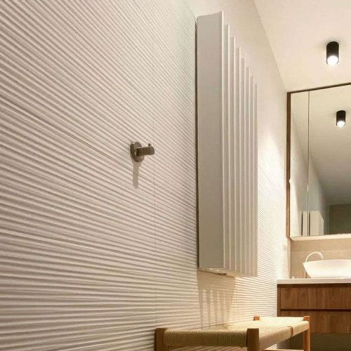 Double Gordon Heated Towel Rail | White