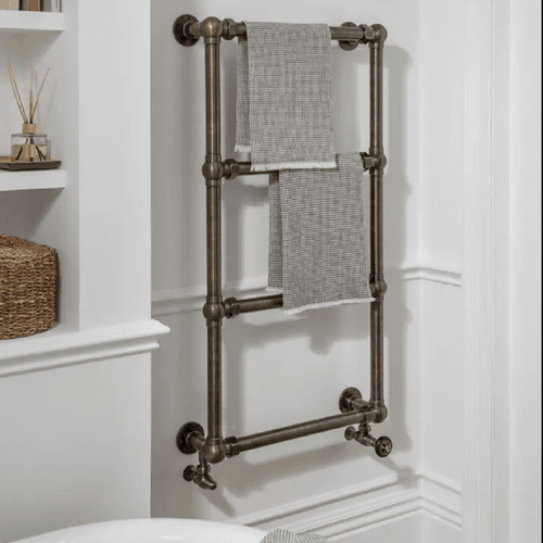 Paladin 4 Bar Belvoir Towel Rail (Antique Brass)
