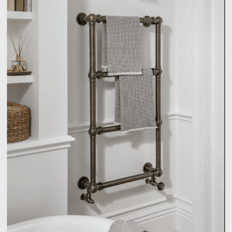 Paladin 4 Bar Belvoir Towel Rail (Antique Brass)