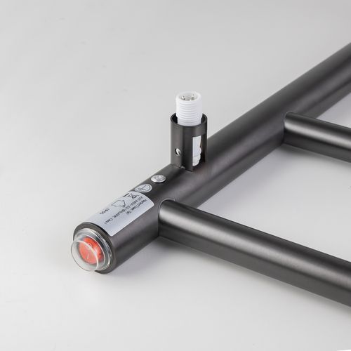 Round Electric Heated Towel Rack 4 Bars