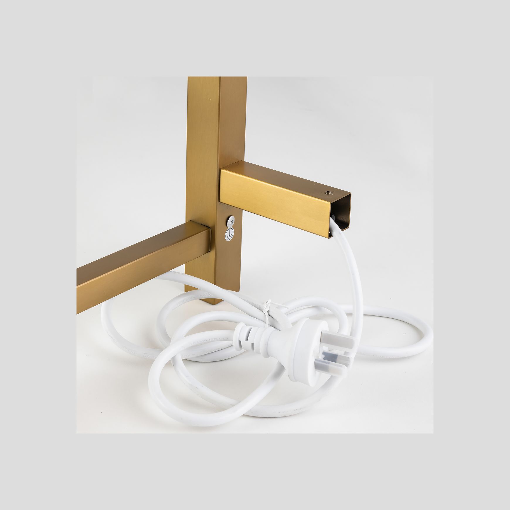 Square Electric Heated Towel Rack 6 Bars