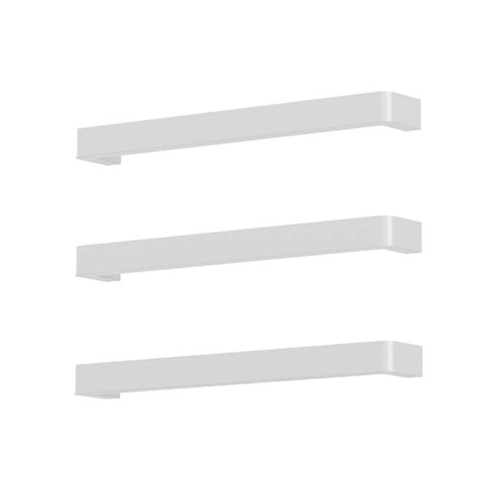 Vera Rounded Heated Towel Bar - 632mm