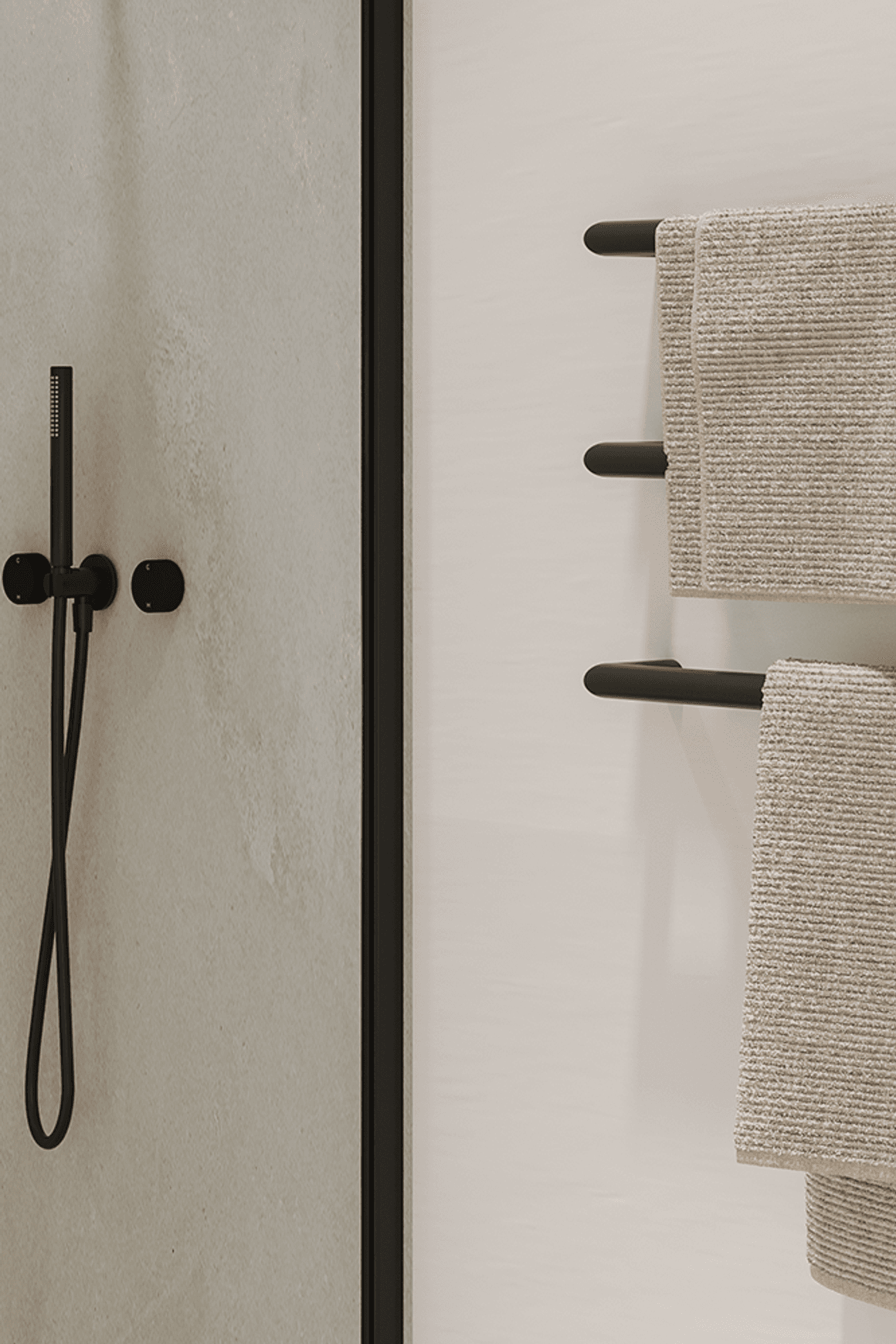 Calora Heated Towel Rail 1 Bar