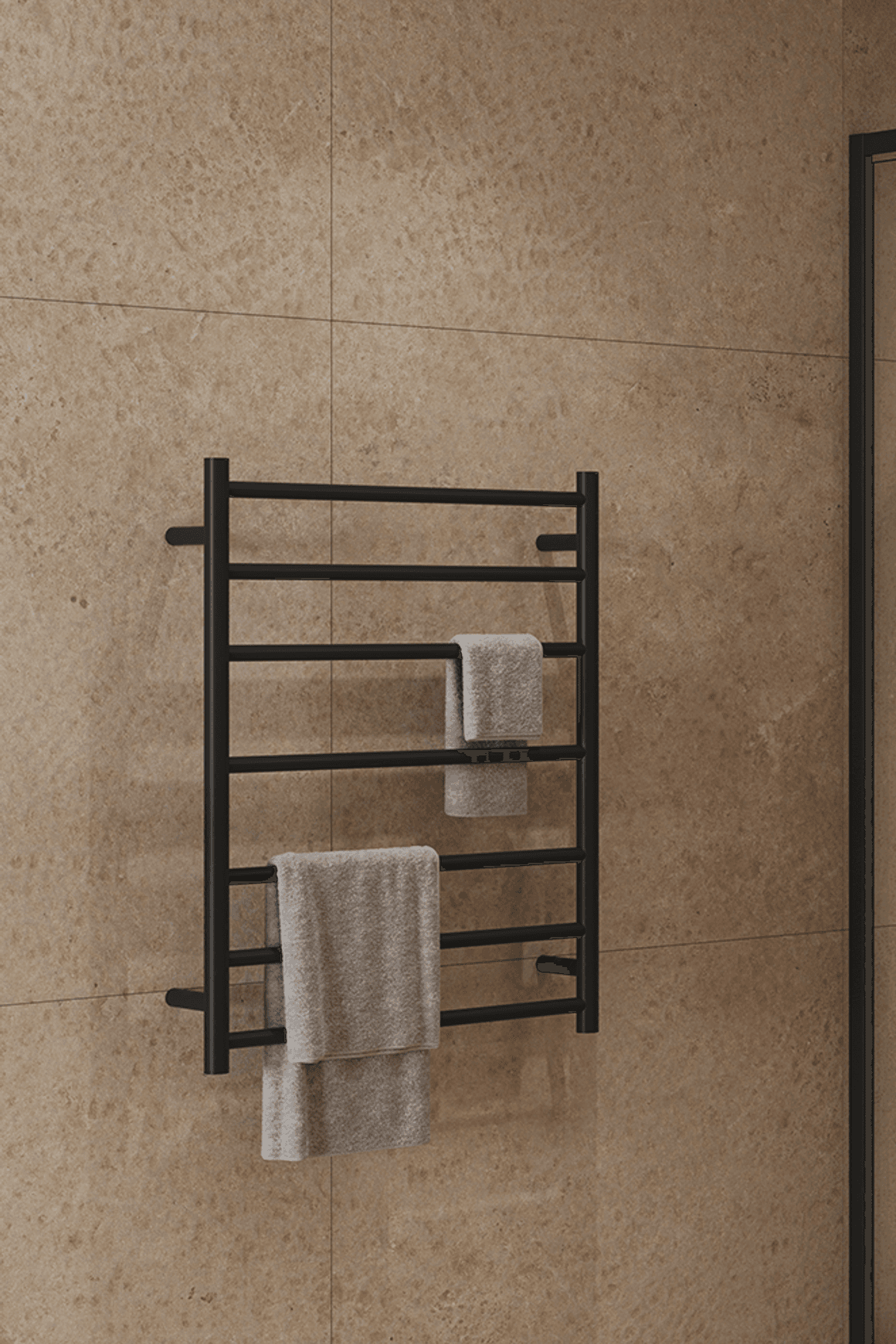 Calora Heated Towel Rail Ladder 7 Bar 630x122x800mm
