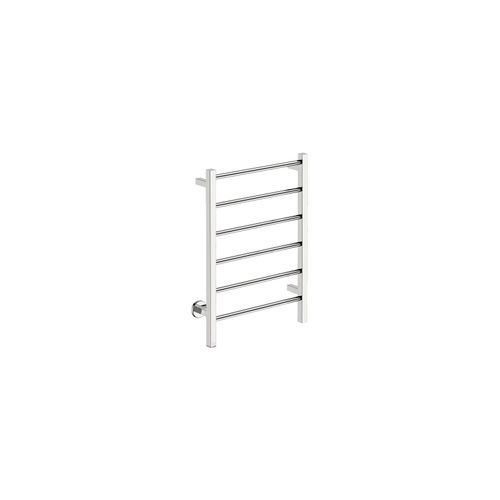 CONTOUR 6 Bar 530mm Straight Heated Towel Rail with PTSelect Switch