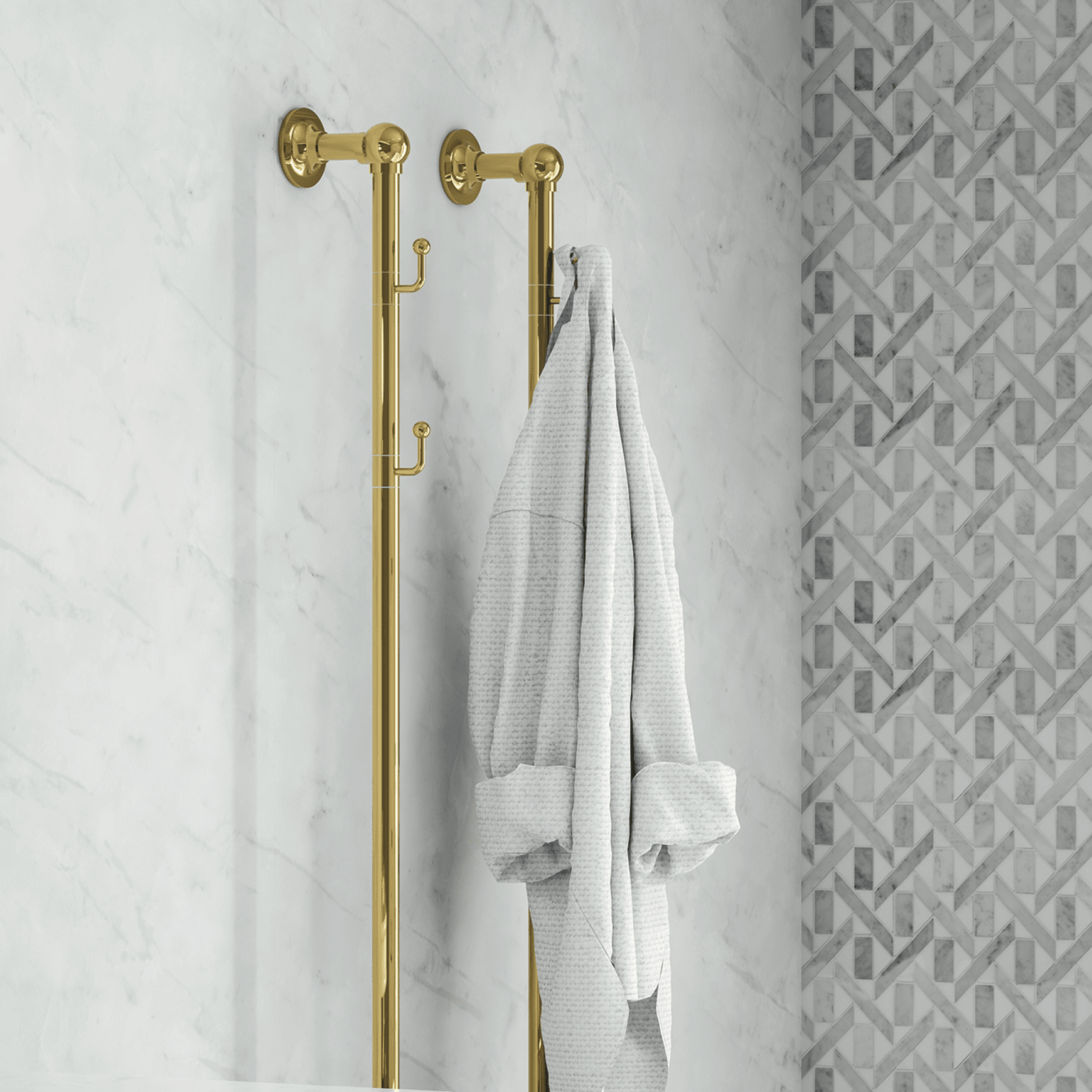 Vertical Robe Warmers | Heated Towel Rail