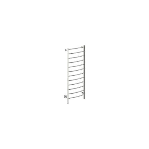 NATURAL 12 Bar 500mm Curved Heated Towel Rail with PTSelect Switch