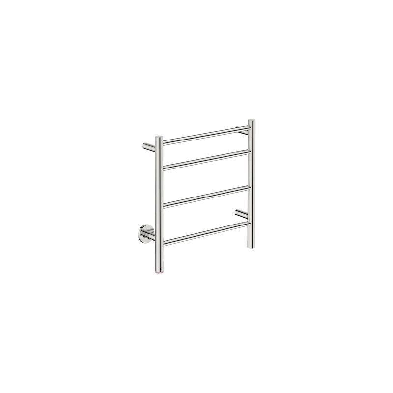 NATURAL 4 Bar 500mm Straight Heated Towel Rail with PTSelect Switch