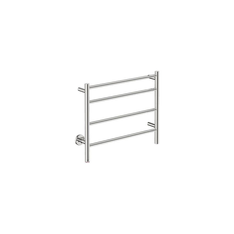 NATURAL 4 Bar 650mm Straight Heated Towel Rail with PTSelect Switch