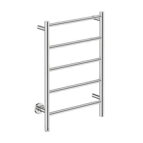 NATURAL 5 Bar 500mm Straight Heated Towel Rail with PTSelect Switch