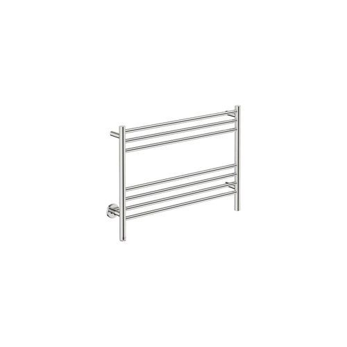 NATURAL 7 Bar 800mm Straight Heated Towel Rail with PTSelect Switch