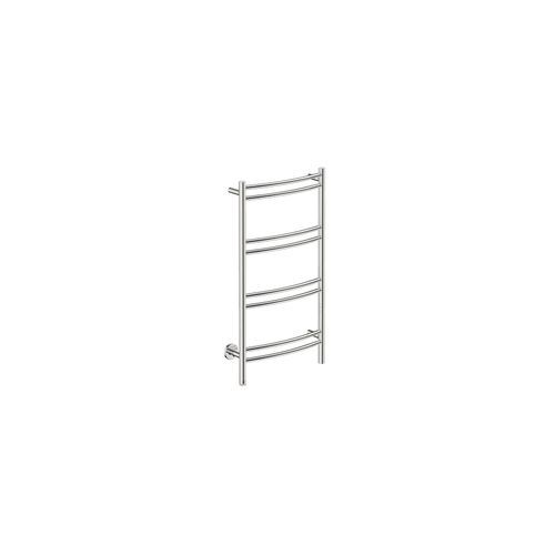 NATURAL 8 Bar 500mm Curved Heated Towel Rail with PTSelect Switch